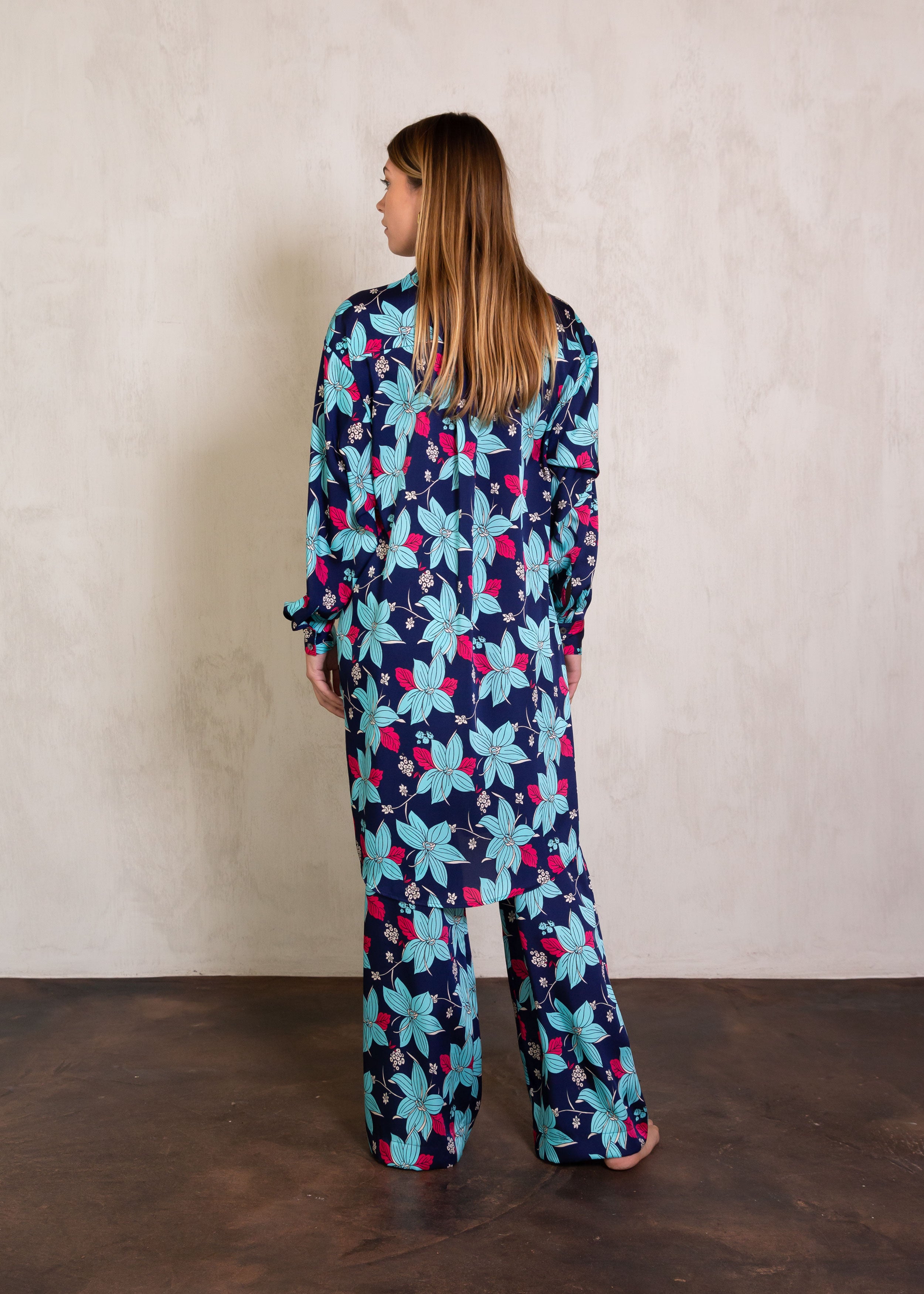 The James Pants in Summer Night Print